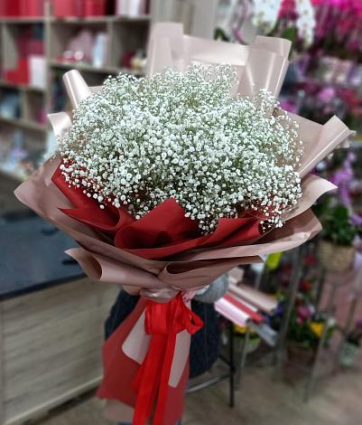 Букет цветов из: Гипсофила в Исянгулово