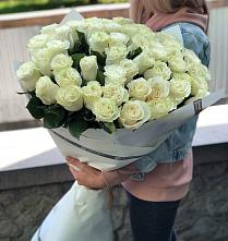Букет 35 Белых роз #REPLACE_PRED# Исянгулово